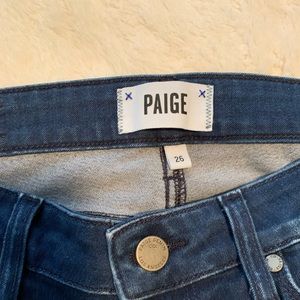 PAIGE denim verdugo skinny. Fits extra skinny
